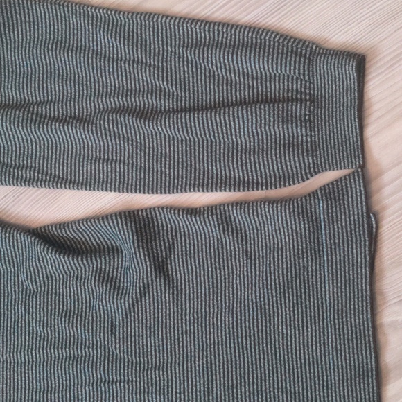 Axis silk and cotton blend long sleeve collared shirt size M blue striped light - Picture 7 of 10